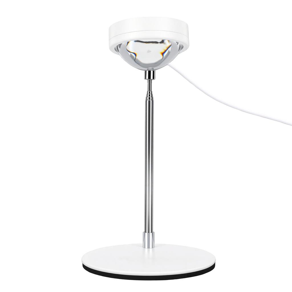 LED Plant Light 24W Full Spectrum 4000K for Indoor Plants, with 3Celsius9Celsius12H Timer and Height 25-65cm