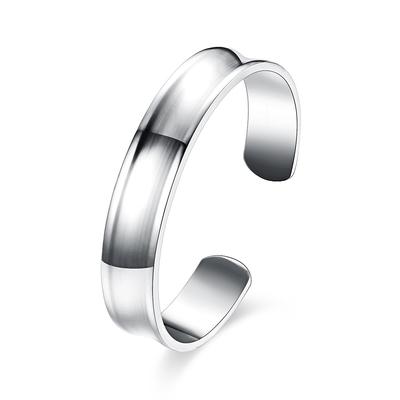 Versilbertes Armband S925 Silberarmband Hochzeitsarmband Silberschmuck Armband Modeschmuck Offenes Großes Armband