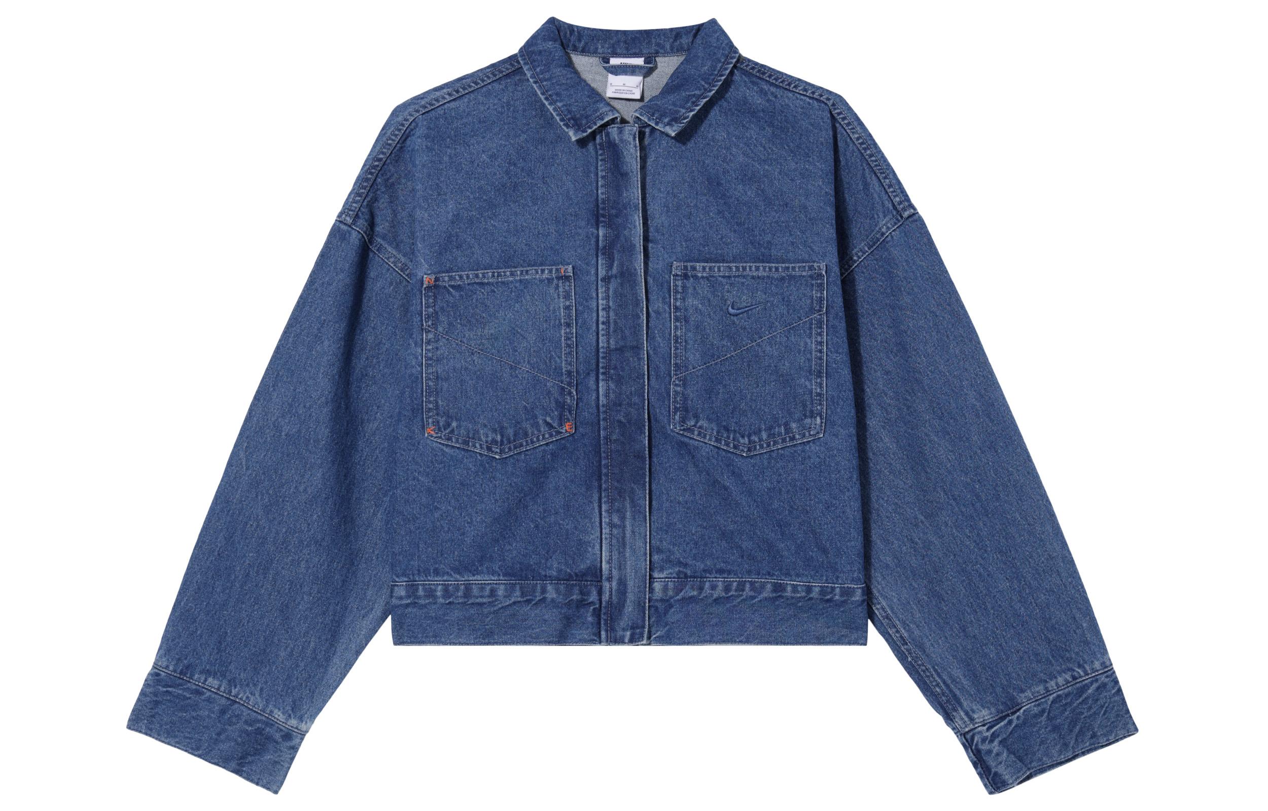 

Nike Sportswear Denim Jacket Women s Medium Blue HQ1471-441 M