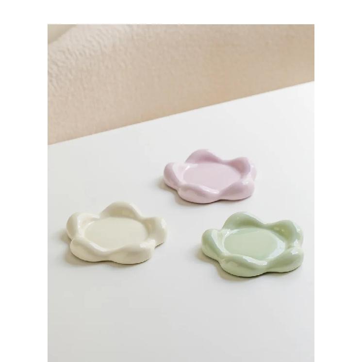 Pet Ceramic Bowl Cervical Spine Protection Cat Bowl Cat Food Snack Bowl Pet Dinner Plate Dog Food Bowl Pet Snack Tray