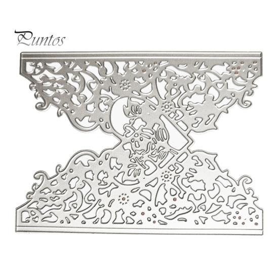 

Любовь Сердце Кружева Резка Скрапбукинг Тиснение DIY Бумага Ремесло Трафарет Плесень серебряный