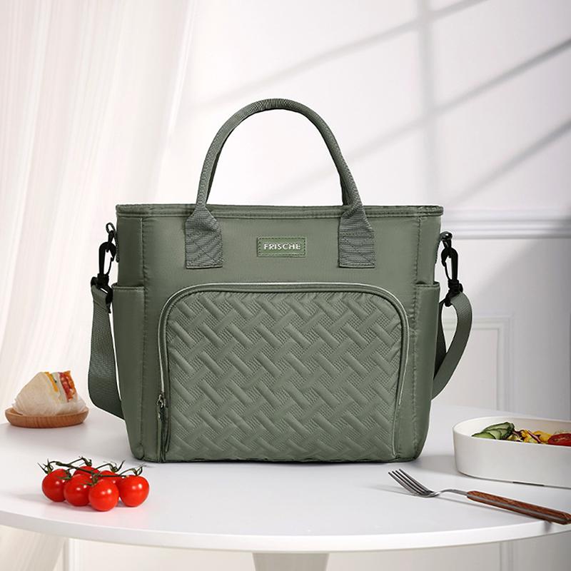 Weiche Kühltasche, Isolierte Zusammenklappbare Lunch-Kühltasche für Arbeit, Camping, Strand, Reise, Tragbar, Weichseitig, Auslaufsicher, Wate