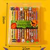 12Pcs Creative Cartoon Halloween Pencils Cute Students Stationery Hb Black Write Draw School Boxed Pen Gift