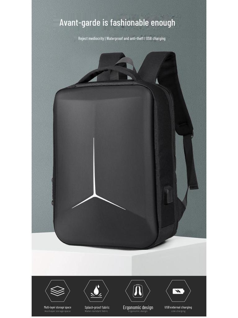 Men’s High-End Waterproof Travel Backpack with Laptop Compartment