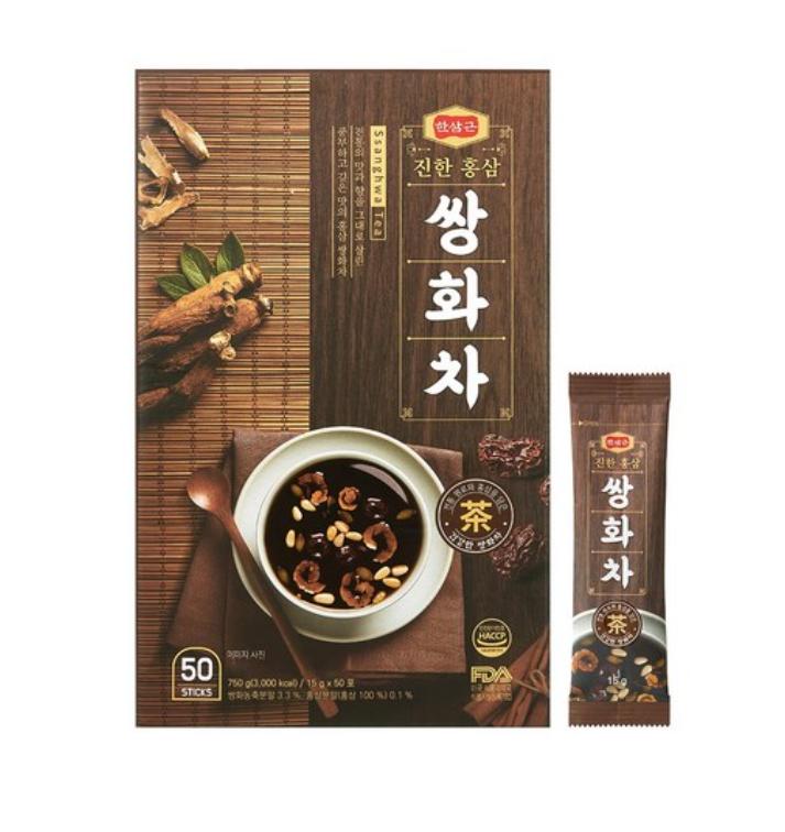 Хансамгын Красный Женьшень Ссангхва Чай 1 box