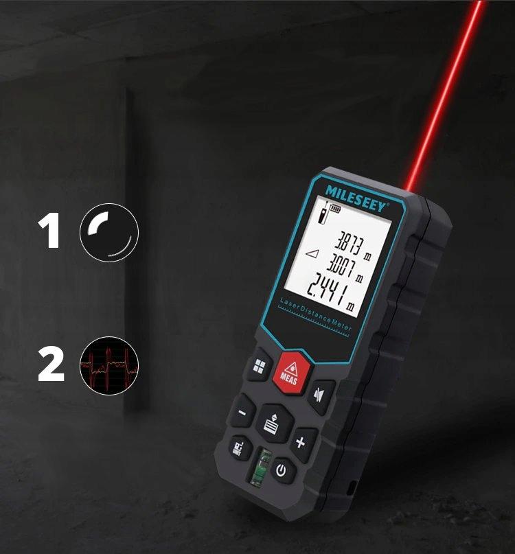 LASER RANGEFINDER DISTANCE METER 100m X5 Memory