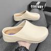 Men Slippers Couples Garden Clog Women Water Proof Chef Shoe Comfortable Sandal Slippers For Pet Workers Outdoor Fishing Shoes