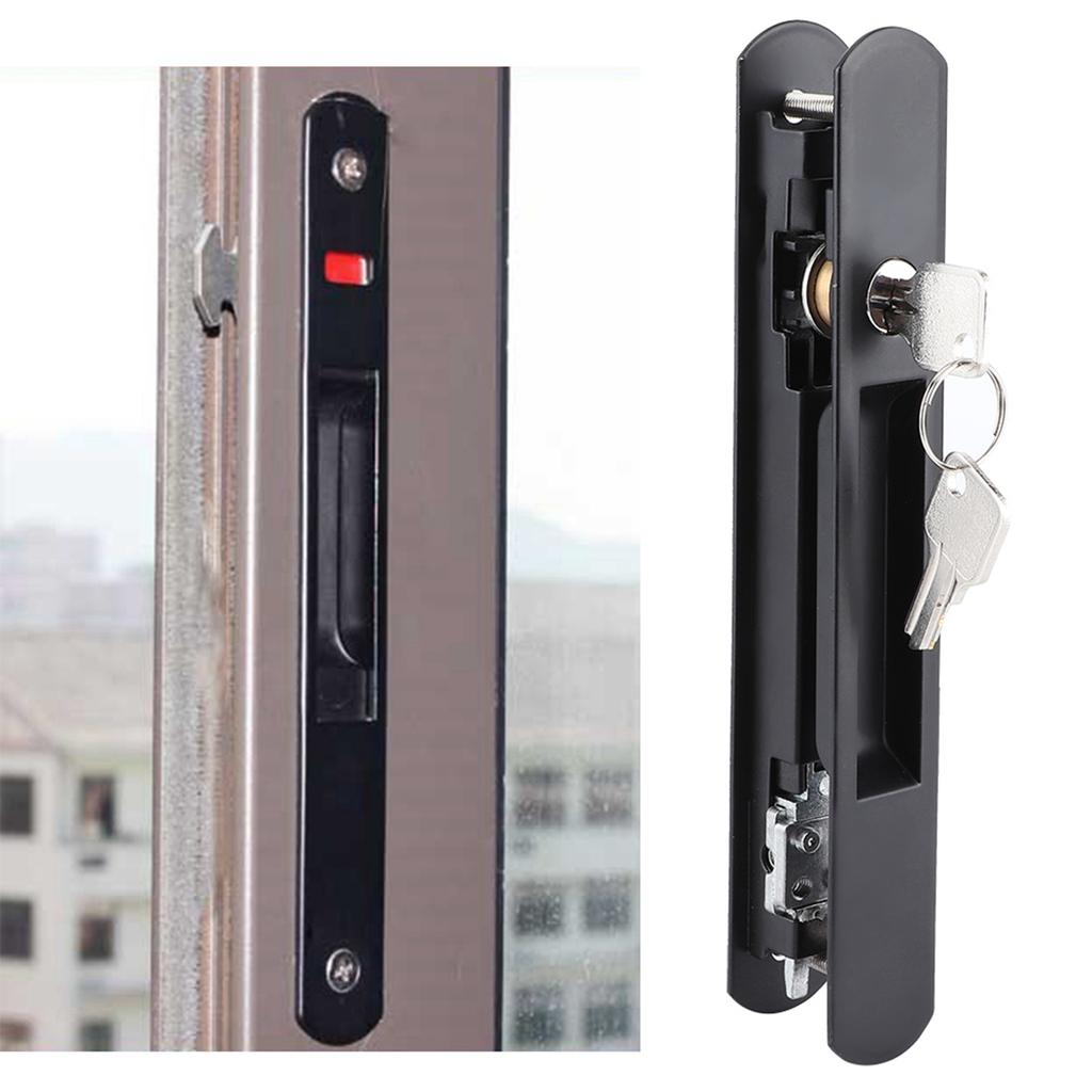 Household Supplies Lock Catch Sliding Door Window Hook Lock Modern Mobile Door Single Double Sided Lock Catch for Home Door Lock