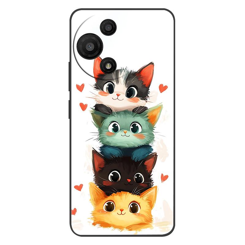 Per Custodia TCL 60 SE NXTpaper 5G T521K Marmo Morbido Opaco Cover Posteriore in Silicone Per TCL 60SE NXTpaper 5G Guscio Telefono Copertura Completa