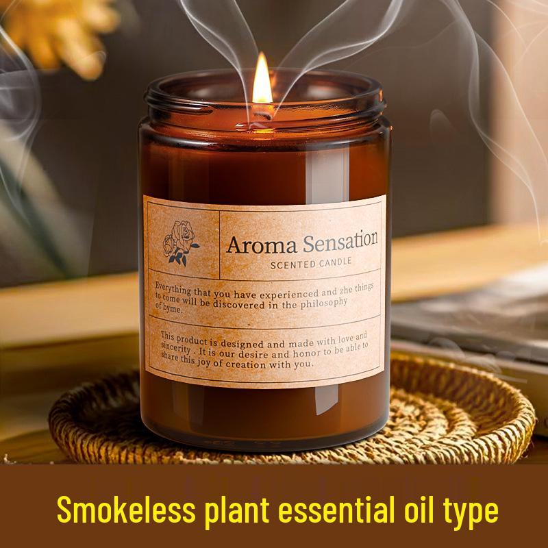 100g High-End Scented Candle for Emergency, Bedroom, Birthday, Disaster Prevention with Essential Oil Fragrance.