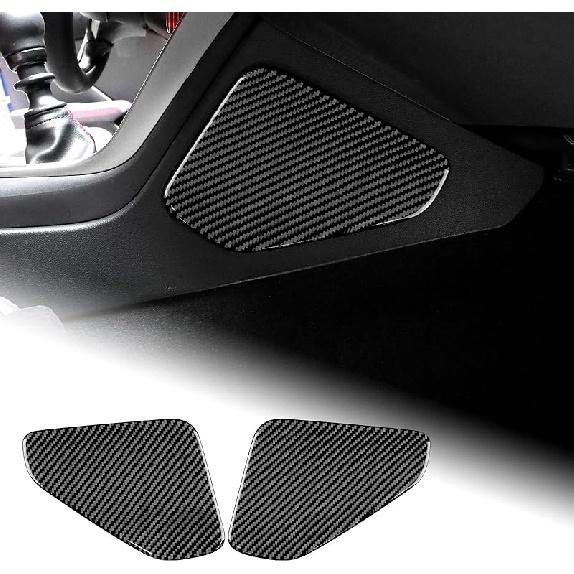 AIRSPEED for Subaru BRZ Toyota GR86 2021 2022 Seat Heating Control Button Cover Center Console Panel Carbon Fiber Sticker Interior Accessories,