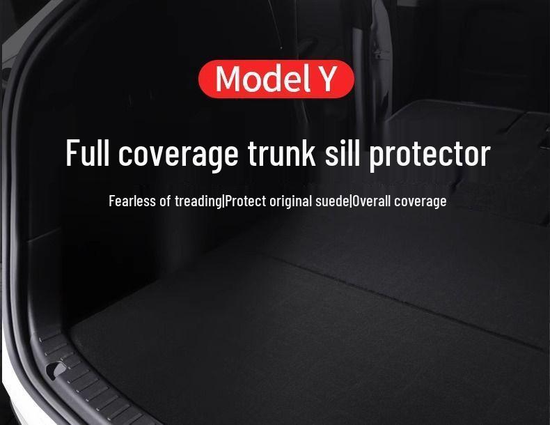 Tesla Model 3/Y Trunk Sill Protector - Full Coverage Modification for Refresh Version