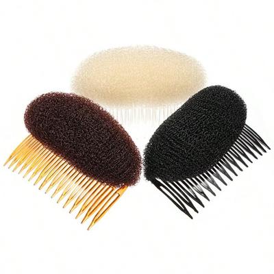 Volume Inserts Do Beehive Hair Styler Insert Tool Hair Comb Beige