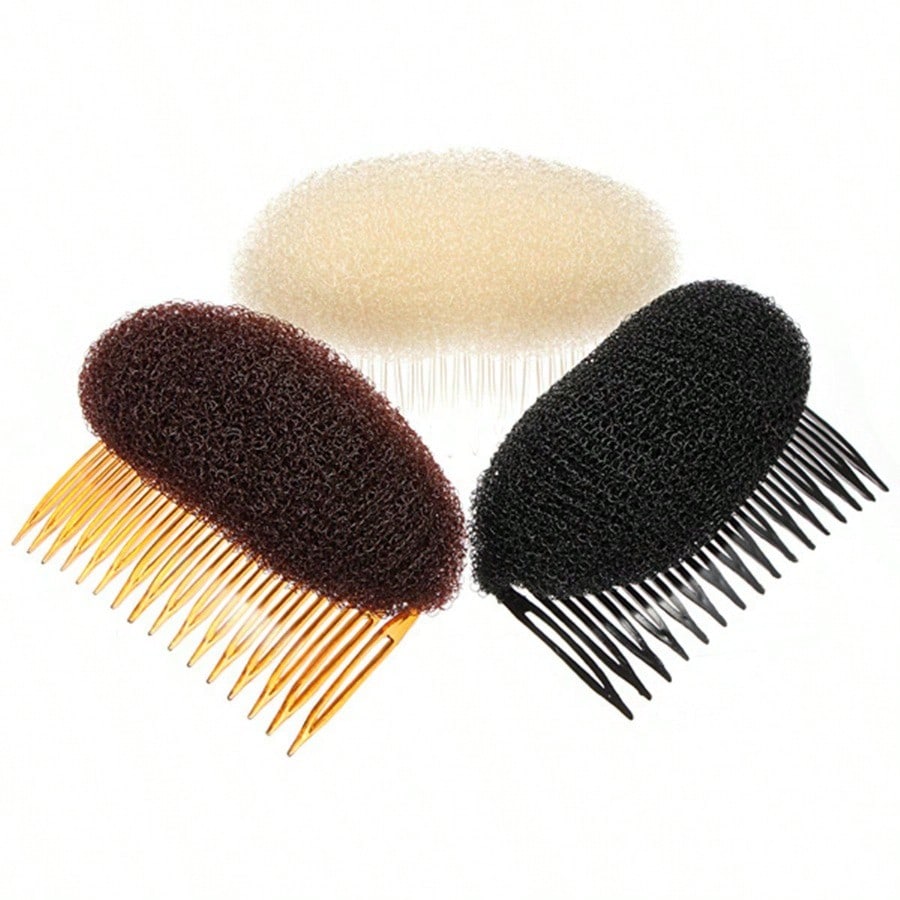 

Volume Inserts Do Beehive Hair Styler Insert Tool Hair Comb Beige 1PCS