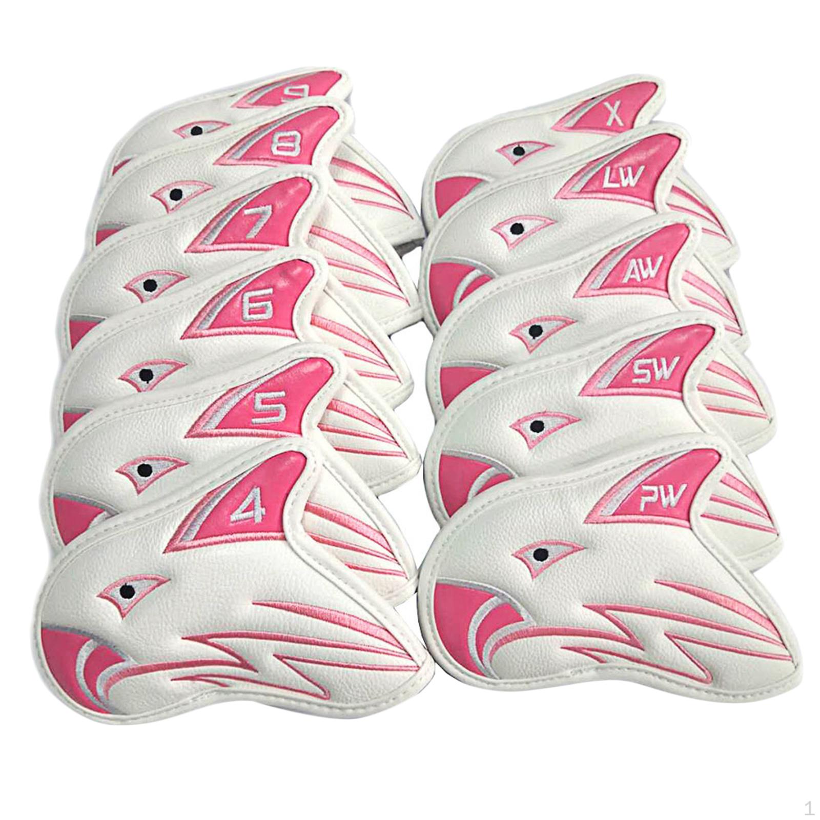 

1 Чехол для клюшек 4-9 P/A/S/LW Без номера Железные Pink White