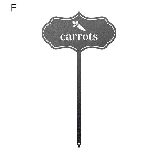 Plant Marker Fashion Tag Bonsai Decor Acrylic Farm Greenhouse Herbal Vegetable Plant Label Garden Decor