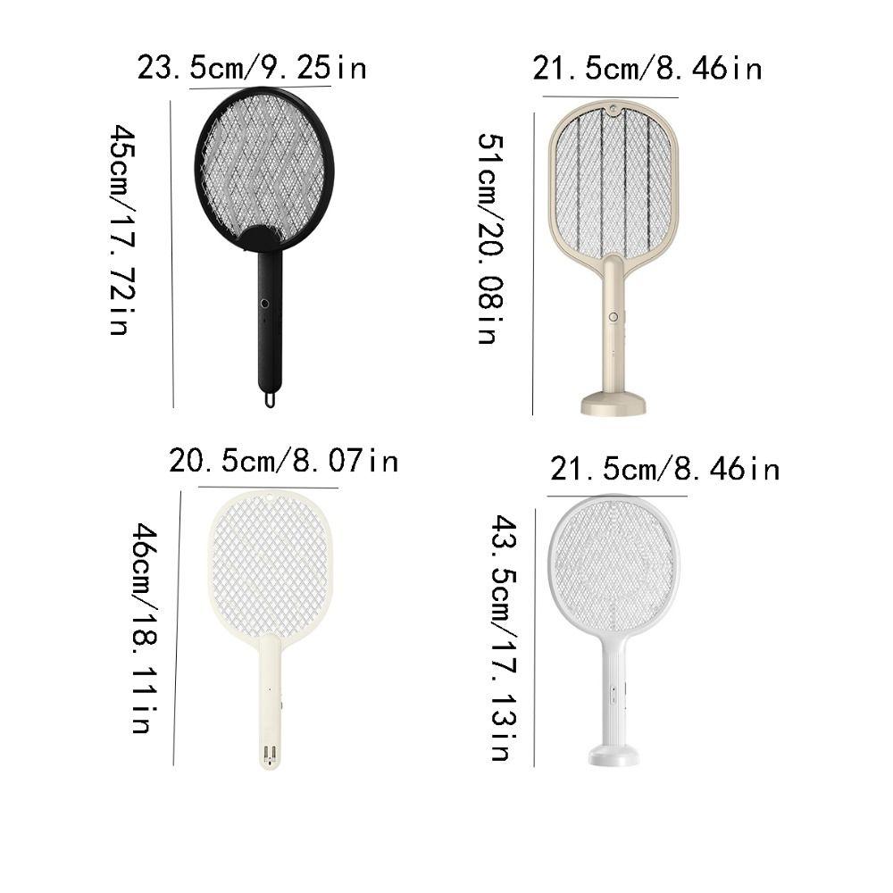 UV Light Mosquito Killer Lamp Foldable Physical Mosquito Trap Racket Fly Bug Zapper  Household