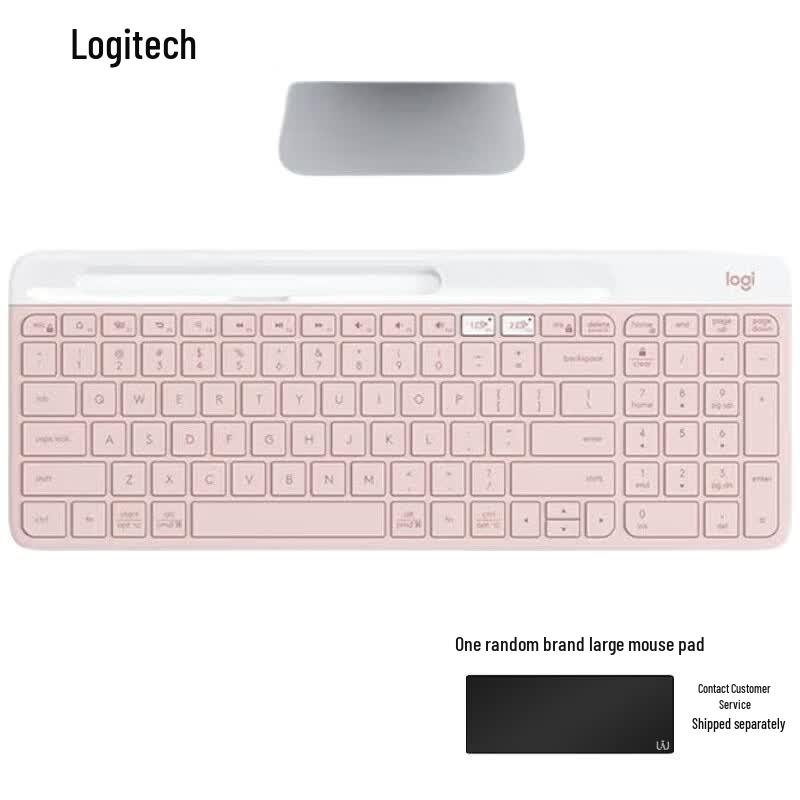 Logitech K580 Dual-Mode Wireless Slim Office Keyboard with Mouse Pad