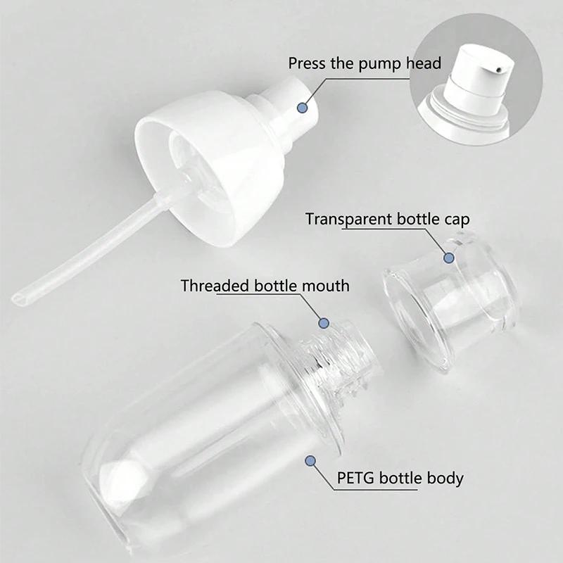 50/180ml Lotion Bottle Spray Bottle Empty Refillable Cosmetic Sample of Portable Travel Bag For Bottling