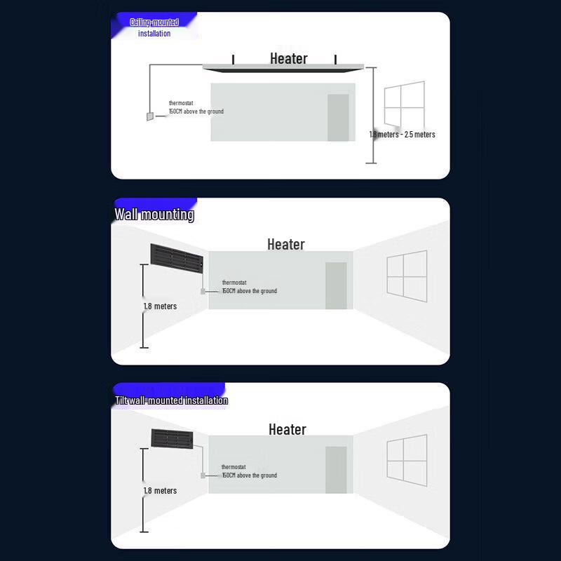 Jiesida Graphene Far Infrared Electric Heater Curtain
