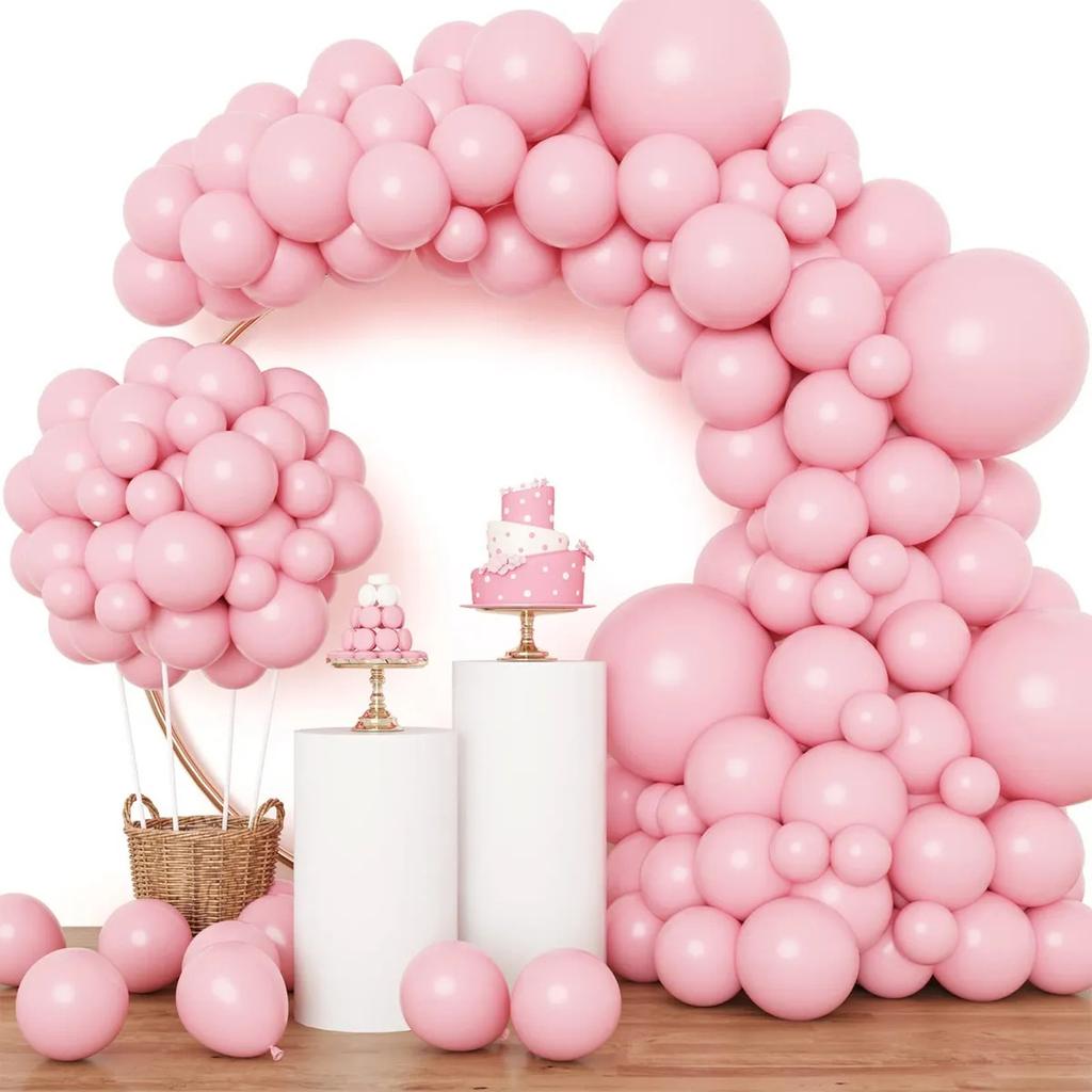 87pcs Solid Color Latex Balloon Chain Foil Balloons Birthday Party Decoration Boy or Girl Arch Weddings Decoration Baby Shower