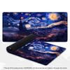 Classic Oil Painting Art Starry Night Sky Mouse Pad XXL Large Desk Mat Gaming Mousepad Non-slip Rubber Keyboard Mat PC Gamer