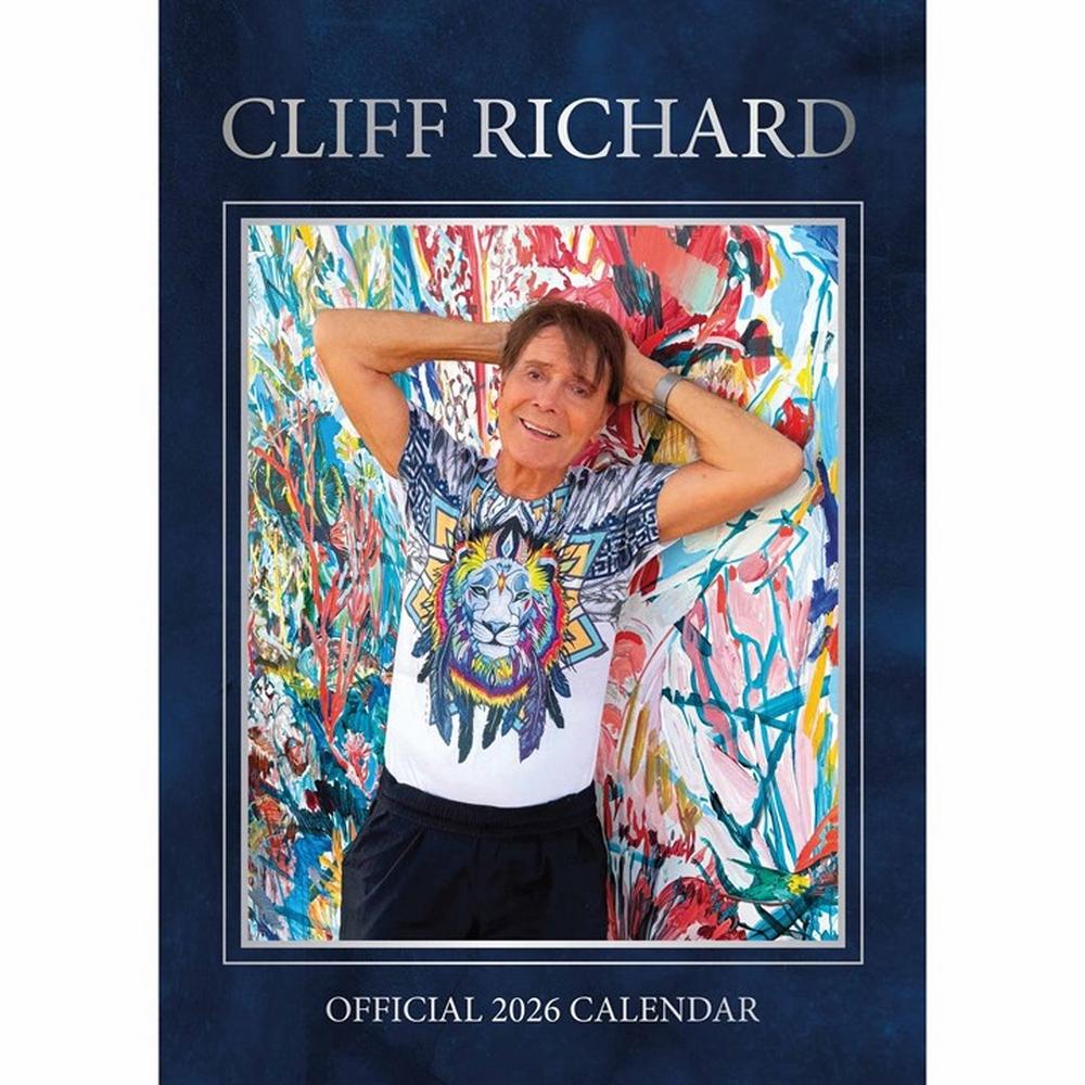 Cliff Richard 2026 A3 Wall Calendar