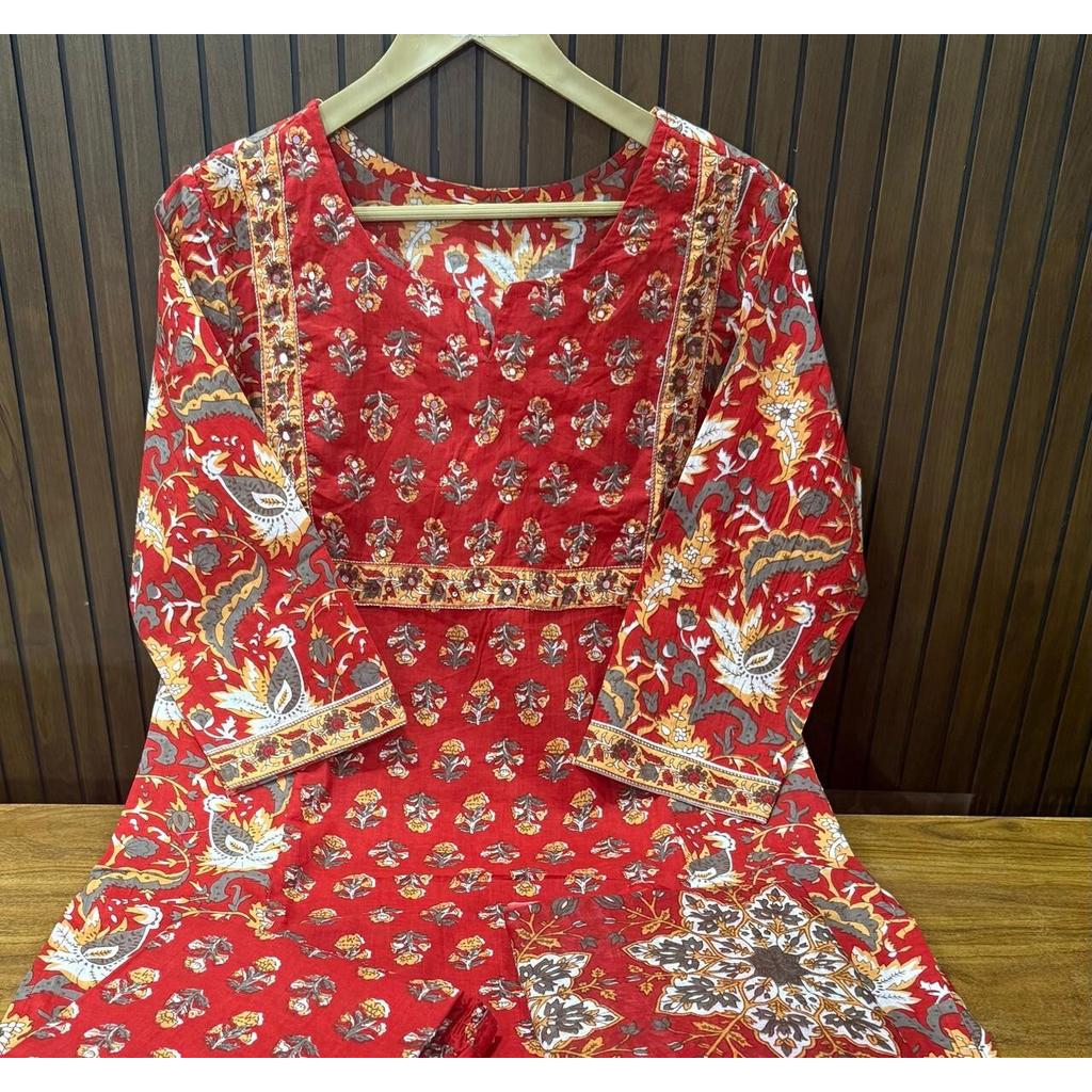 Indyjski Damski Designerski Zestaw Party Wear Top Tunika Kurti Spodnie Dupatta Salwar Kameez SC-2331