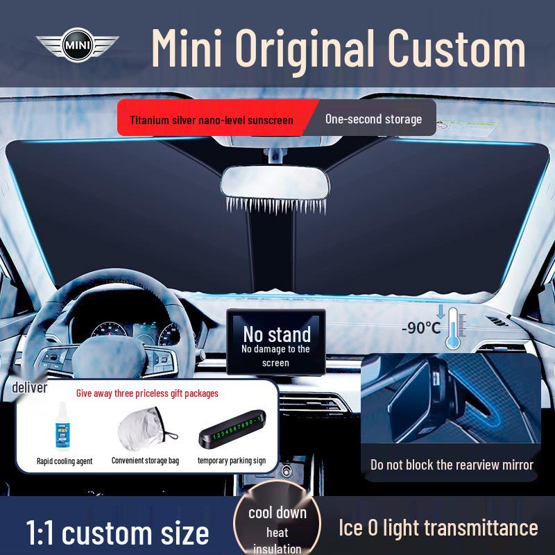 MINI Cooper JCW Clubman Front Windshield Sun Visor Shield