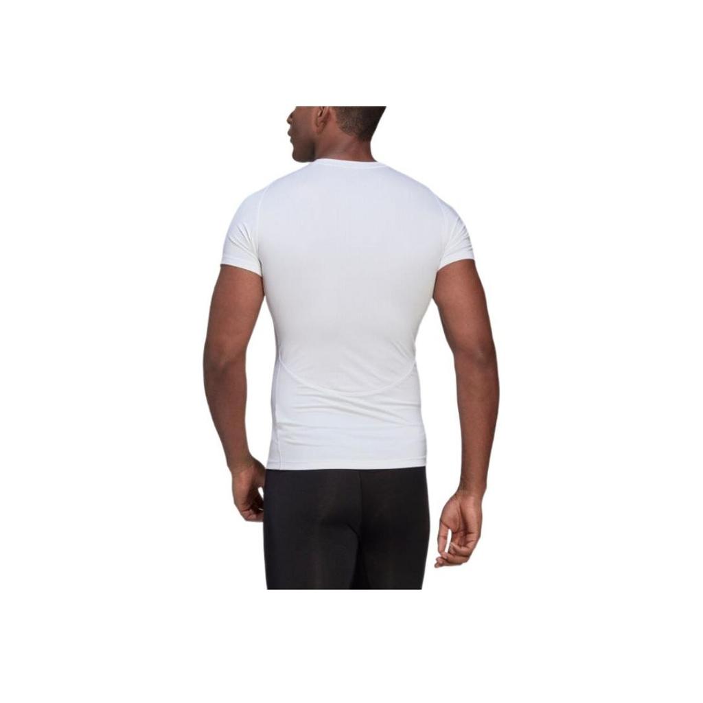 adidas Techfit Training Tee White Men Streetwear HK2335
