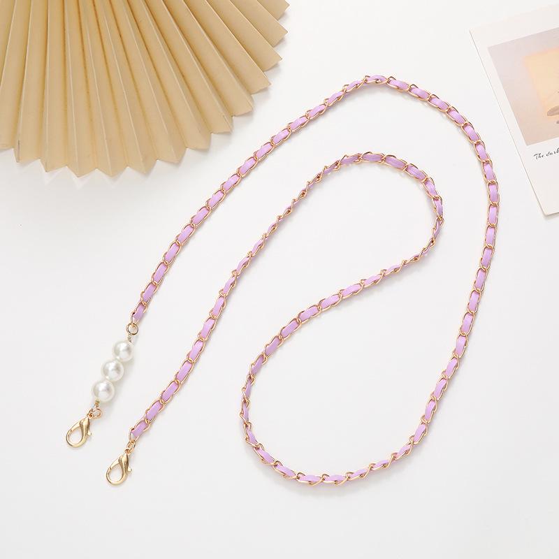 Pearl Mobile Phone Chain Necklace - Crossbody Lanyard for Women