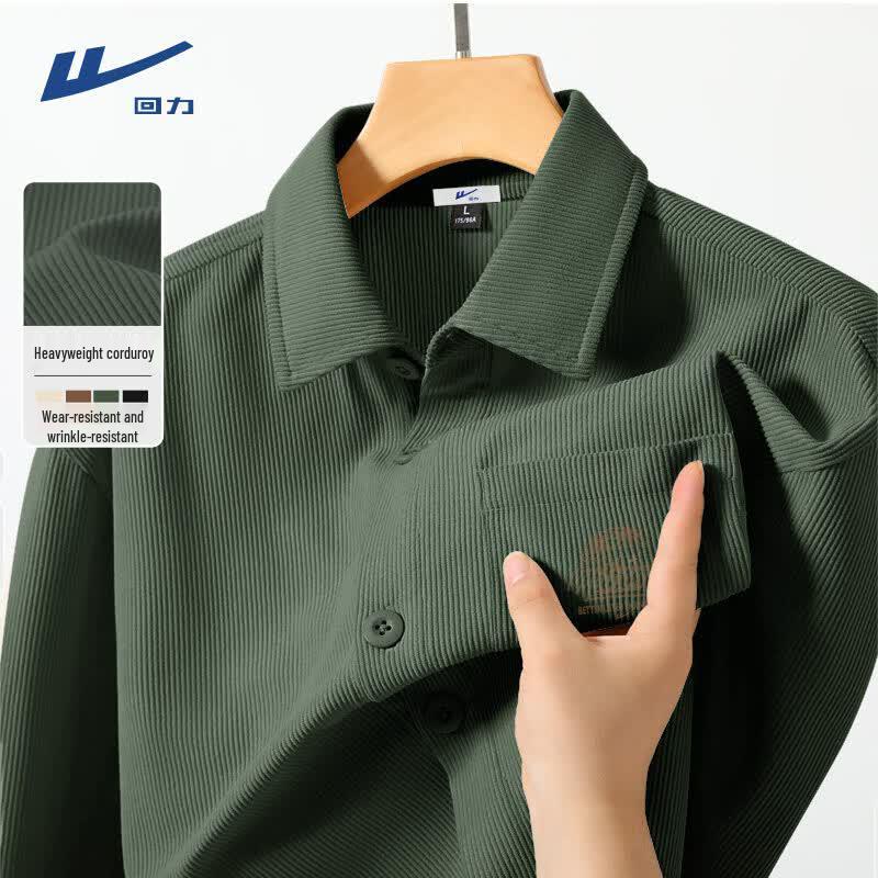 Warrior Men s Corduroy Long Sleeve Shirt L