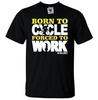 Born To Cycle Forced To Work Graphic T-shirt