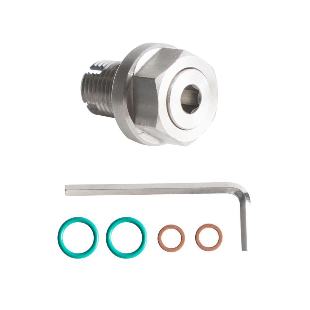 M12.1-1.25/1.5/1.75 M14 M16 M18 x 15mm Oil Drain Plug Oversize Piggyback Stainless Steel Self Tapping Oil Pan Thread Repair Kit