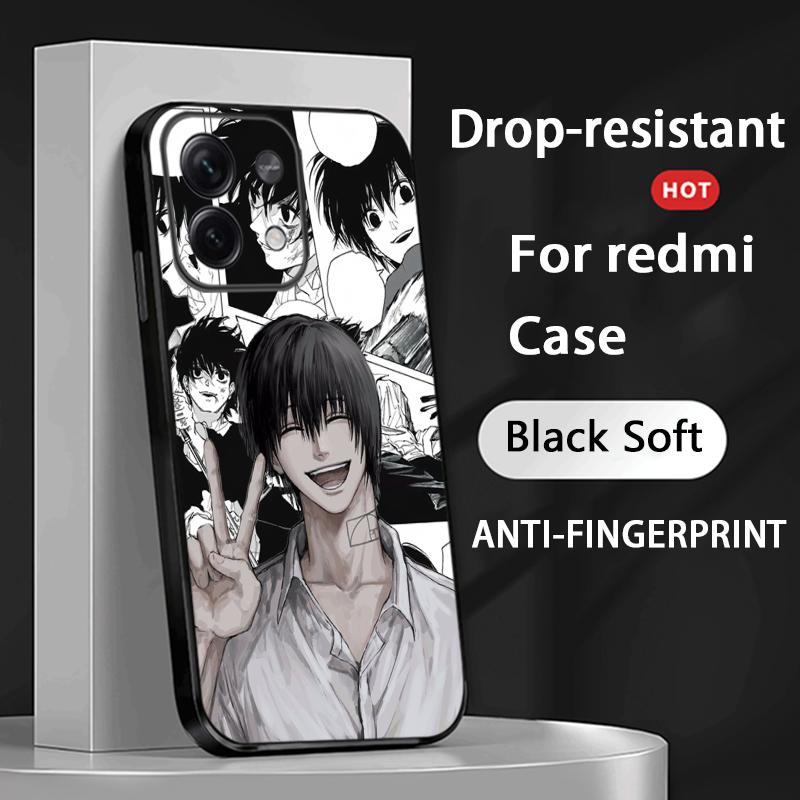 

Nagumo yoichi japan anime cool man Phone Case For Redmi Note 14 13 12 11 Pro Plus S 5G 14C A3 Soft Black Phone Cover Redmi Note14Pro5G