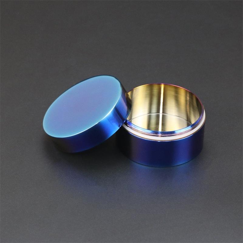 Big Capacity Storage Tank Waterproof Moisture-proof Medicine Storage EDC Canister Titanium Alloy Seal Bottle Box Pill Case