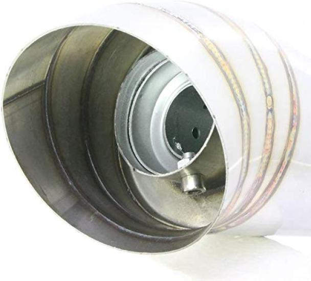 Conical GP Megaphone Stainless for Jade and Zephyr 400 Silencer, 50.8mm, Universal, Style, Steel, Slip-On, CBR250R, 400SF, CB400, Ninja,