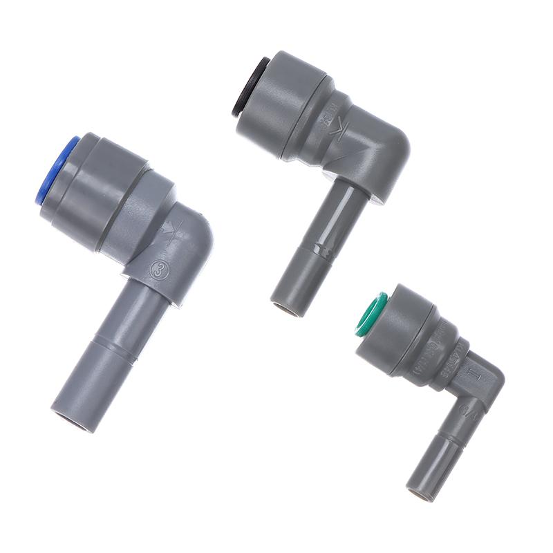 Plastic Quick Connect Pipe Hose Connector Push-in Fittings Joint 6.35MM 8MM 9.5MM Male To Female Elbow