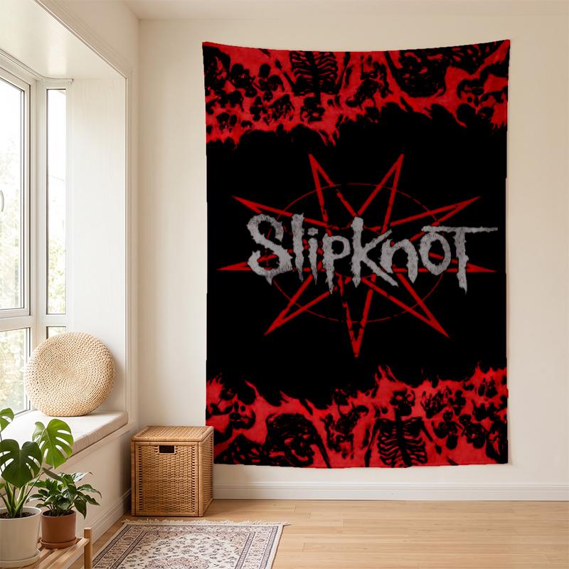 Slipknot (1) Arazzo da Parete Elegante Appeso a Parete per Camera da Letto Soggiorno Dormitorio Bel Regalo per Famiglia e Amici