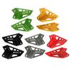 2x Motorcycle Foot Peg Protector Aluminum Alloy Rear Heel Plates Guard Footrest Fit for Kawasaki Z900 2017 2018