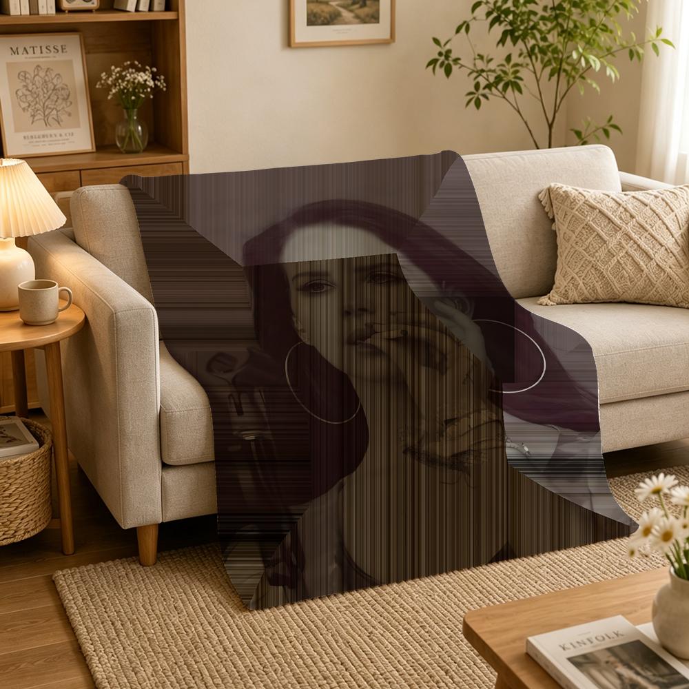 Musik L-Lana Del Rey Kuscheldecken Weiche Warme Flanelldecke Bettwäsche Für Bett Wohnzimmer Zuhause Sofa