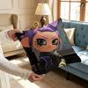 Game SSplatoonS Cartoon Printed Pillow Cover Cushion Case Simple Sofa Pillow Case No Pillow Core
