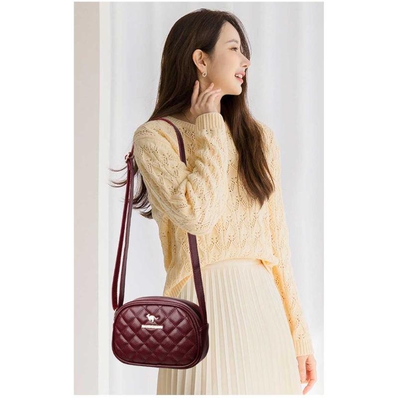 Elegant Mini Quilted Handbag Women Adjustable Strap Shoulder Bag Small Crossbody Bag for Work Fashion Crossbody Bag Women's Daily Use