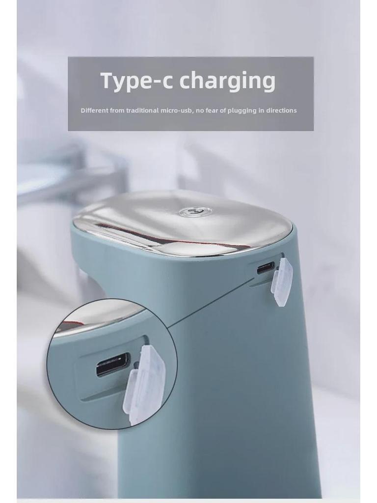 Smart Induction Foam Touch-Free Hand Sanitizer Dispenser with USB Charging