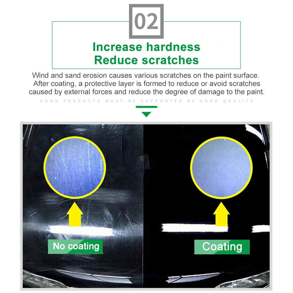 Vodoodpudivý sprej na autoskla proti dešti Hydrofobní antidešťová kapalina na auto lešticí maska ​​na čelní sklo zrcátka