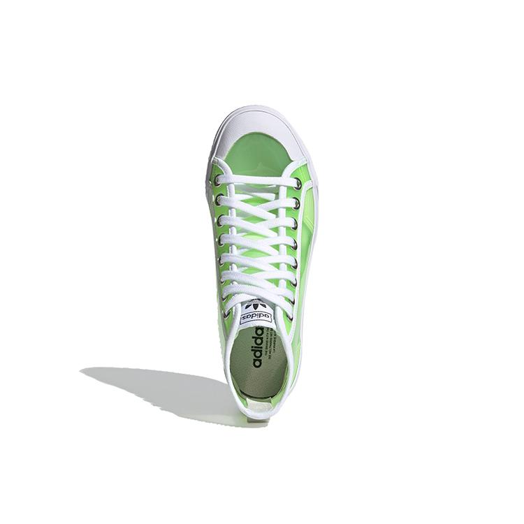 adidas Wmns Nizza High 'Tinta Traslucida - Verde Segnale' Donna FW9942