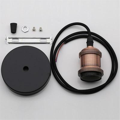 Pendant Lights Vintage Aluminum Edison Bulb Base Retro Industrial Pendant Fittings Lampholders Light Socket E27 Lamp Holder