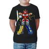 Power Rangers Megazord Deco Official Kids T-Shirt | Mighty Morphin Shirt