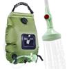 Tragbare Outdoor Camping Dusche Bad Wasserbeutel 20L Fassungsvermögen Sonnenschein Wärme Camping Badesack