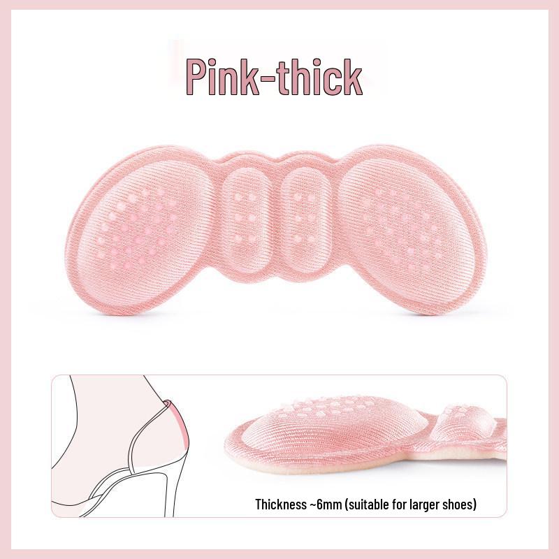 Anti-Blister Heel Sticker & Half Insole for Women - Adjusts Shoe Fit and Prevents Heel Slippage